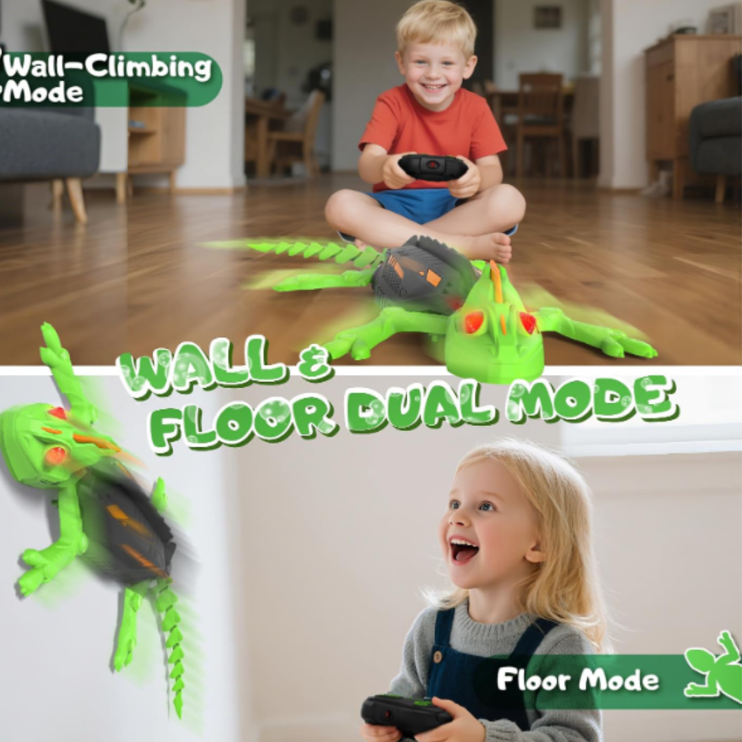🦎 Lagartija Teledirigida con Ojos LED – El Juguete Más Divertido del Año
